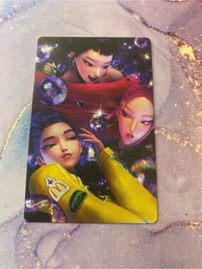 Kpop Demon Hunters HUNTR/X group trading card